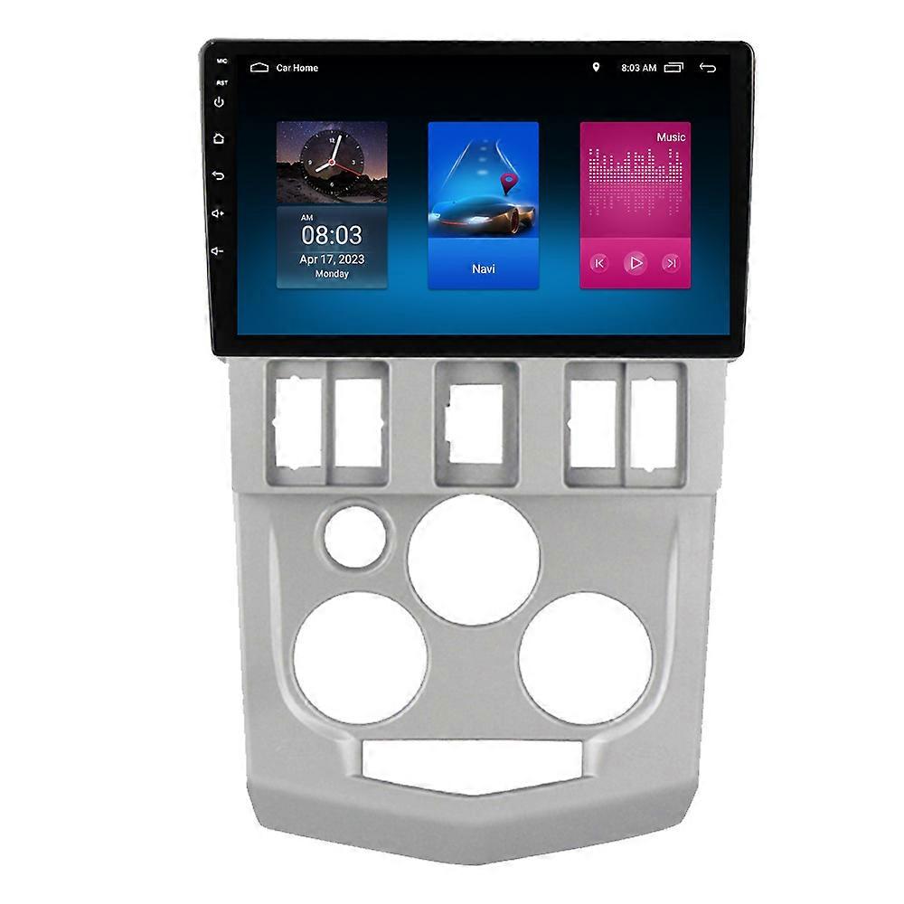 RoverOne Car Stereo Radio Bluetooth CarPlay Android Auto GPS Sat Nav Touch Screen for Renault Logan 1 2004 - 2009