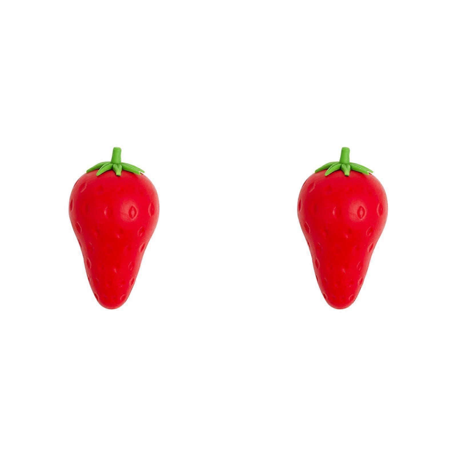 2PCS Big Mac Fruit Carrot Eraser Cute Eraser Clean and Traceless Student Chip Rubber Creative *2PCS