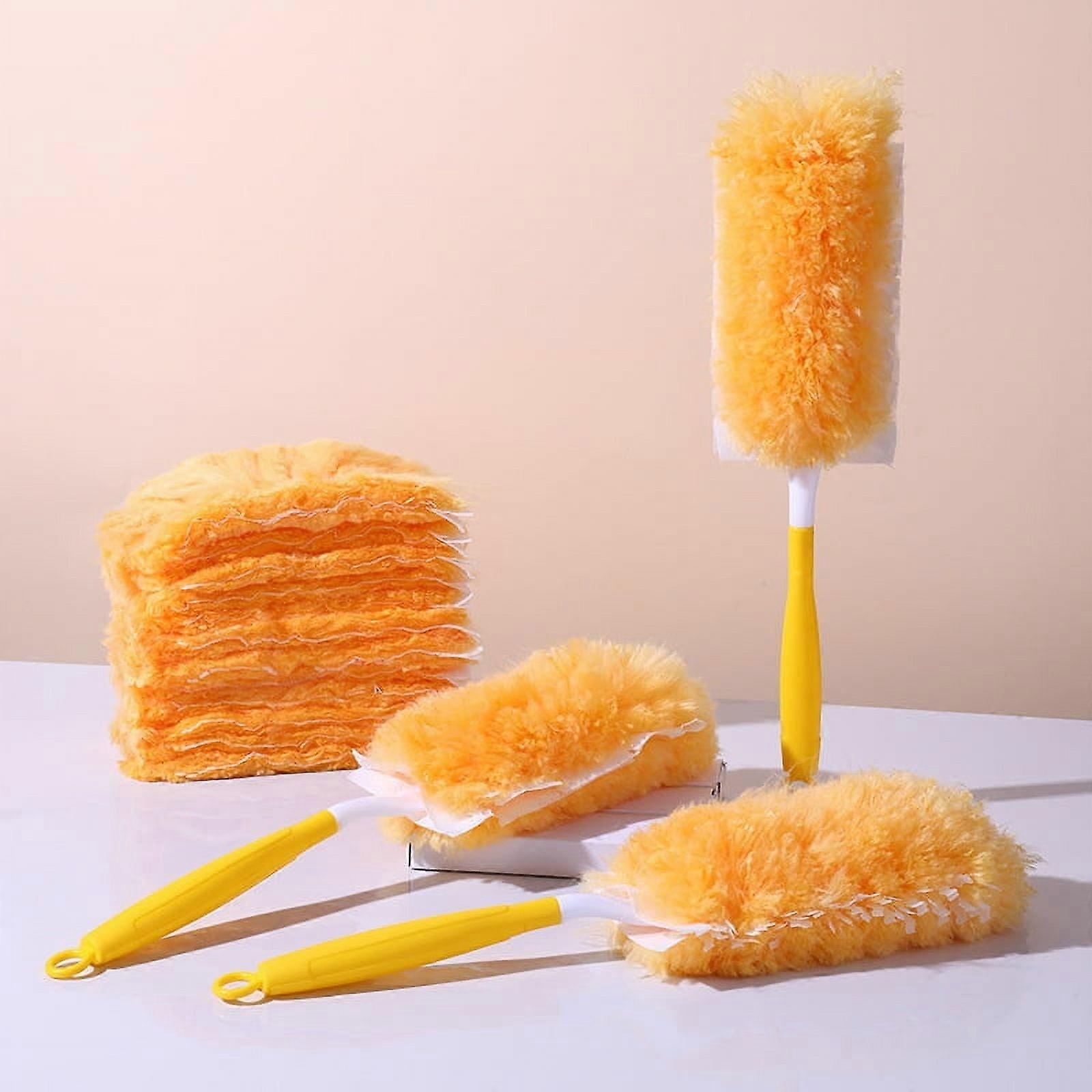 Heavy Duty Duster Refills for Swiffer Duster, 20 Count Duster Refills with 1 Handle