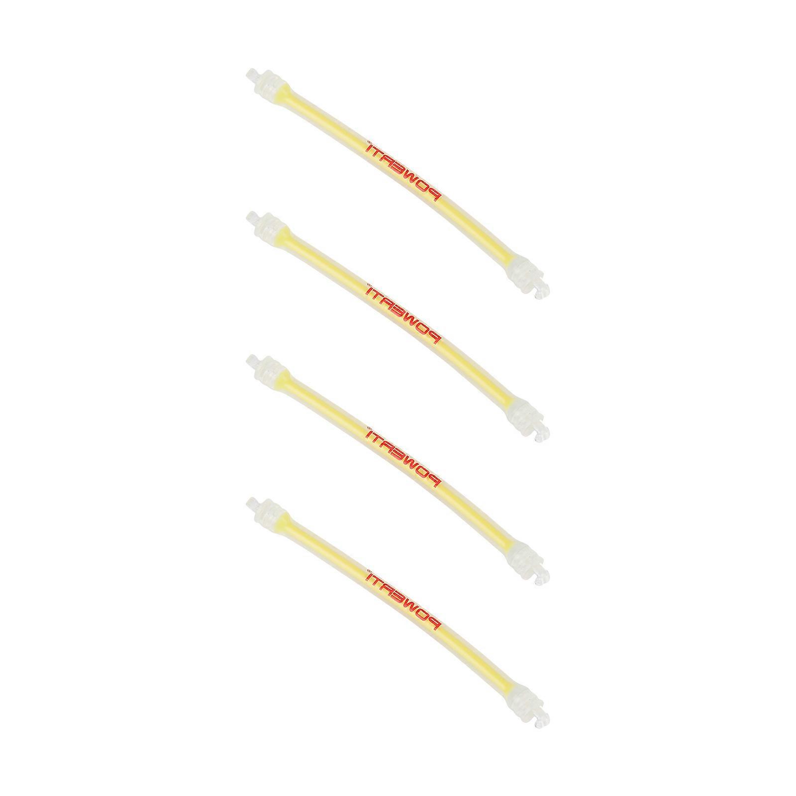 Pack of 4 Tennis String Dampeners Multicolor Shock Absorbers Tennis Racket Vibration Reducers for Enhancing Control  Yellow