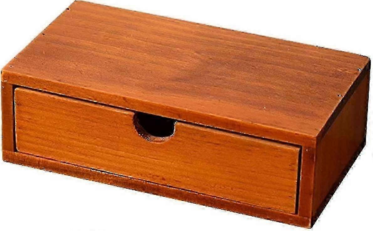 1pc Floating Shelf With Drawer Rustic Wooden Wall Shelves Farmhouse Decor Modern Bedside Table For Storage And Display Multipurpose