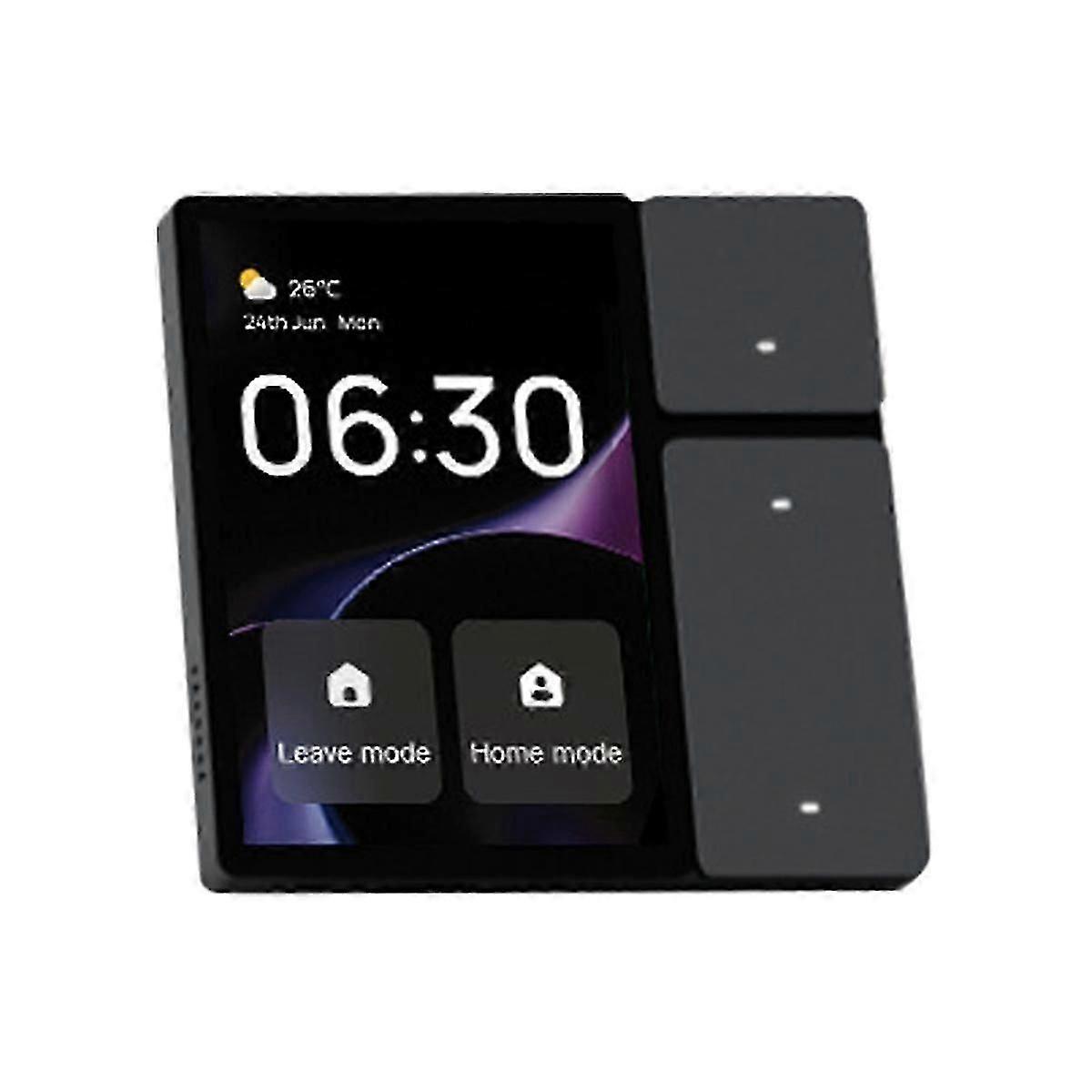 Tuya WiFi 3.5 Inch Smart Touch Screen Central Controller with IR Remote Control for Intelligent Home Automation