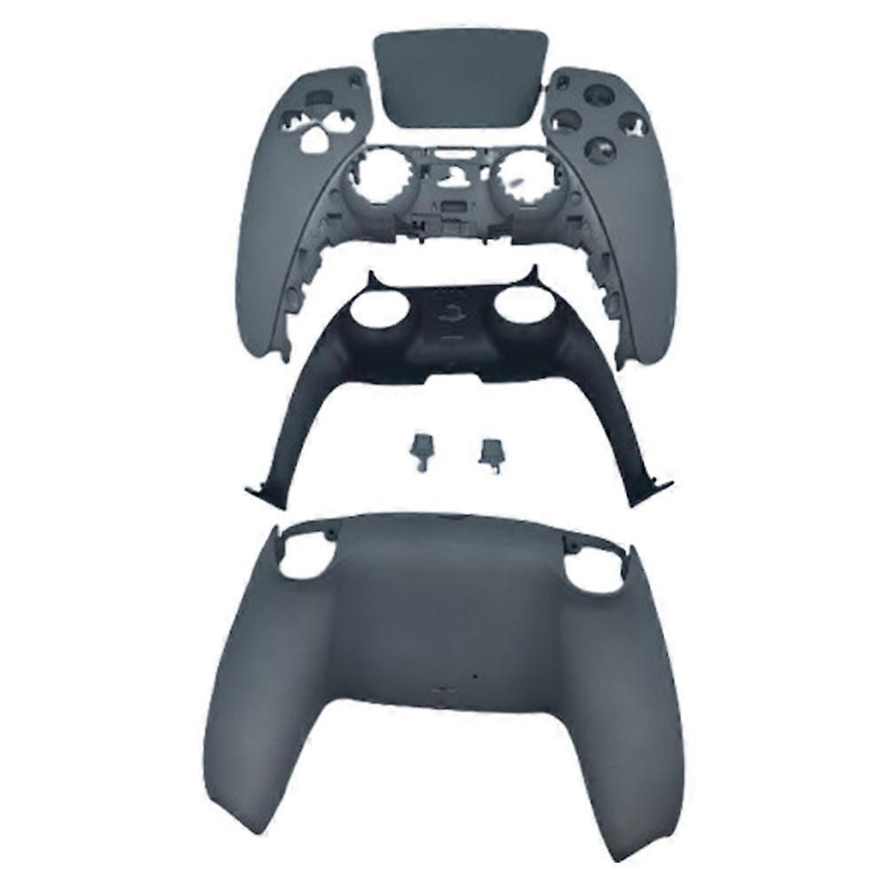 For PS5 Replacement Shell Gray Custom Controller Case with Full Protection Easy to Install