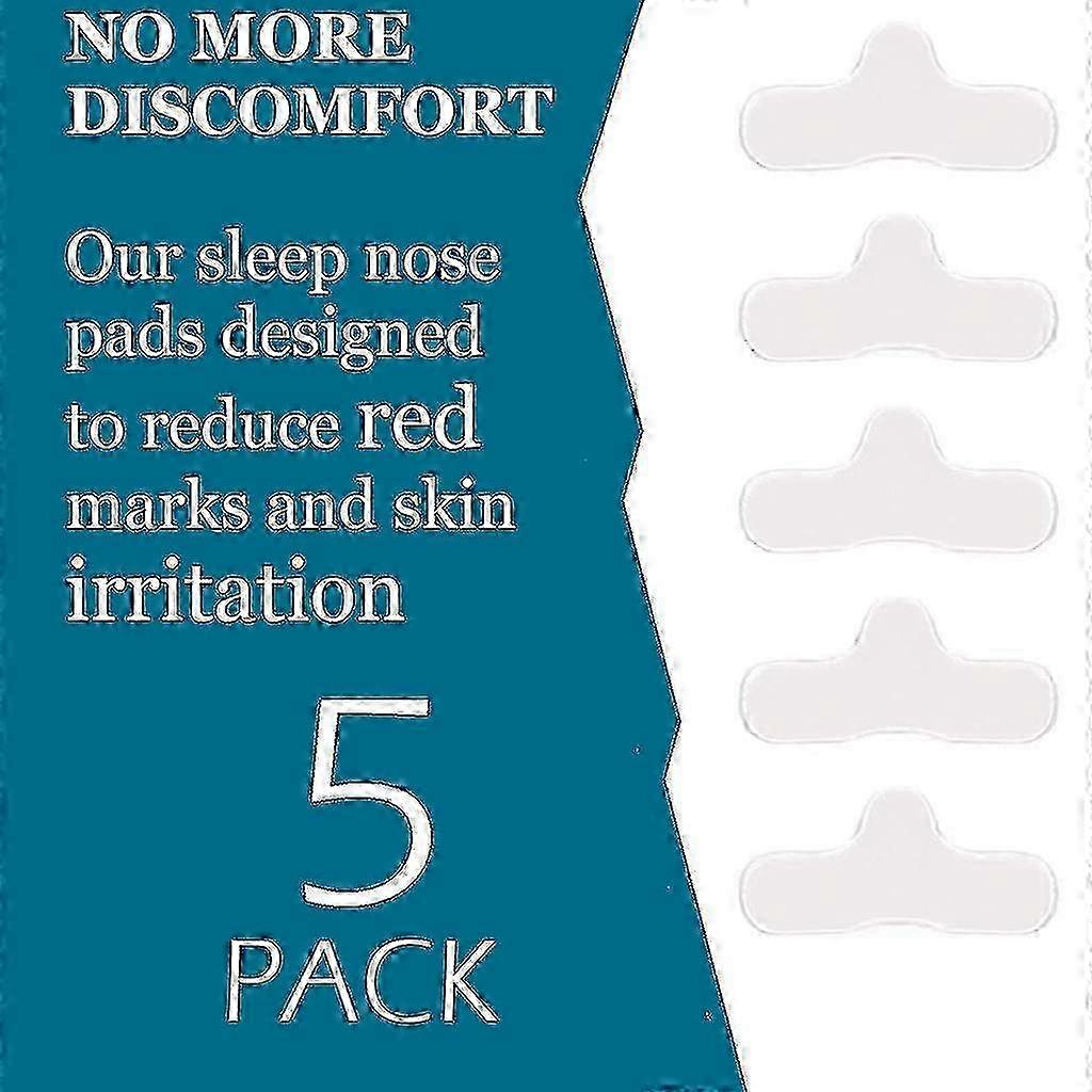 5xCpap Nose Pads Anti-indentation Cushion Reusable Nasal Pads Universal