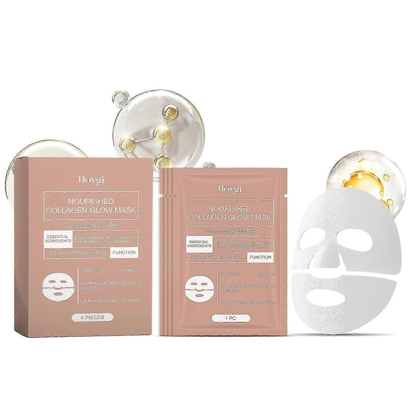Hoygi Collagen Moisturizing Mask Is A Gentle, Nourishing, Hydrating And Hydrating Facial Care Mask That Improves Skin Texture