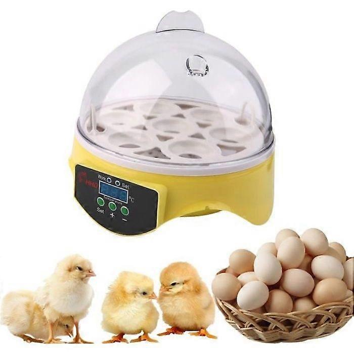 Incubator - Unspecified - Mini - 7 eggs - 20W - Adjustable temperature 18-45