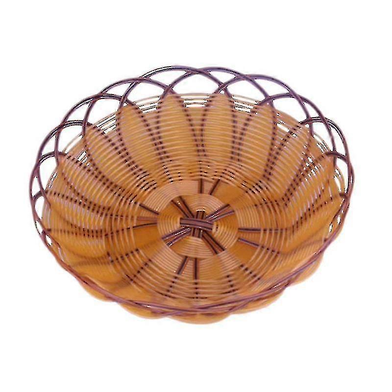 1pcs Simulation Rattan Korb für Zuhause f74