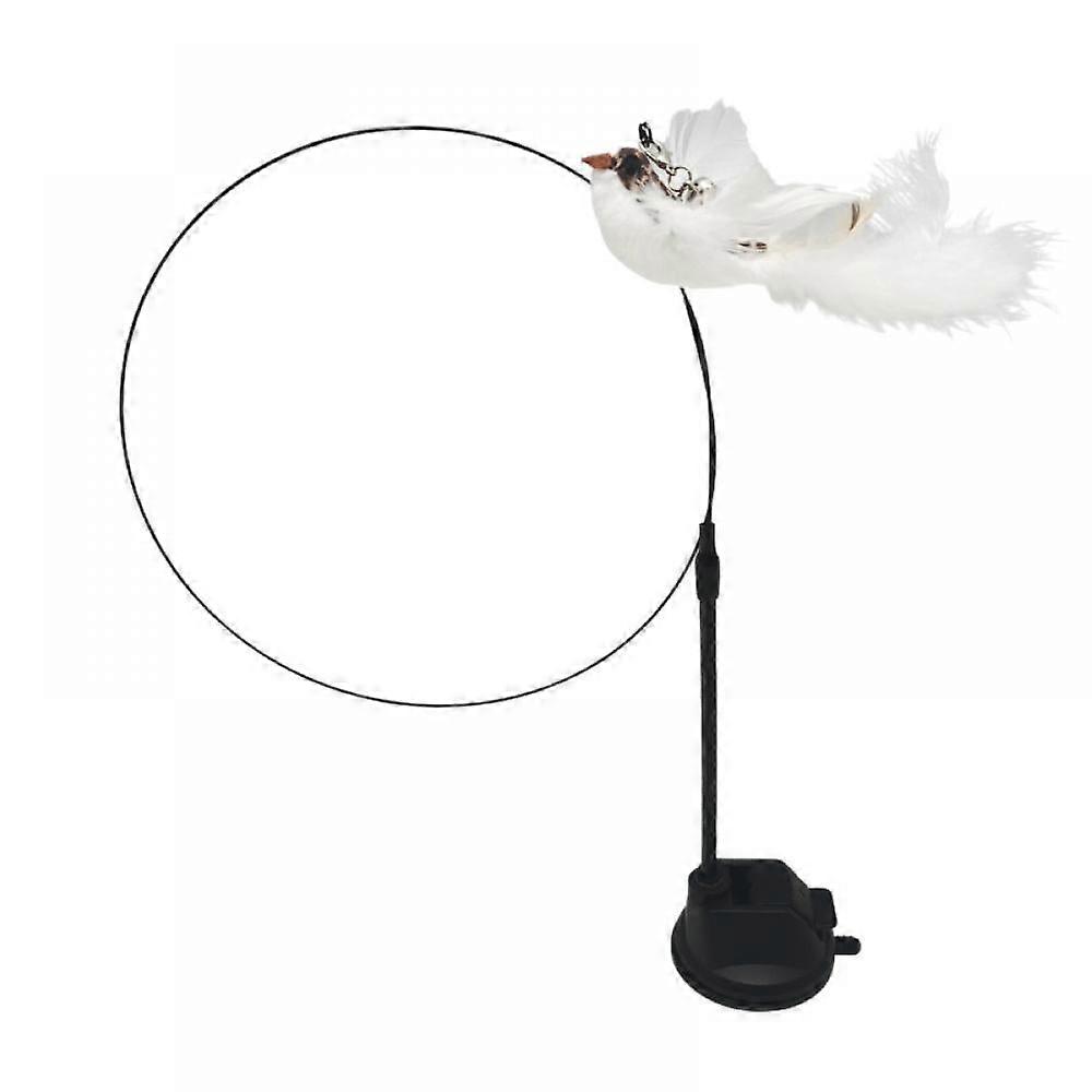Cat Feather Toy With Sucker, Interactive Cat Toy Kitten Toy