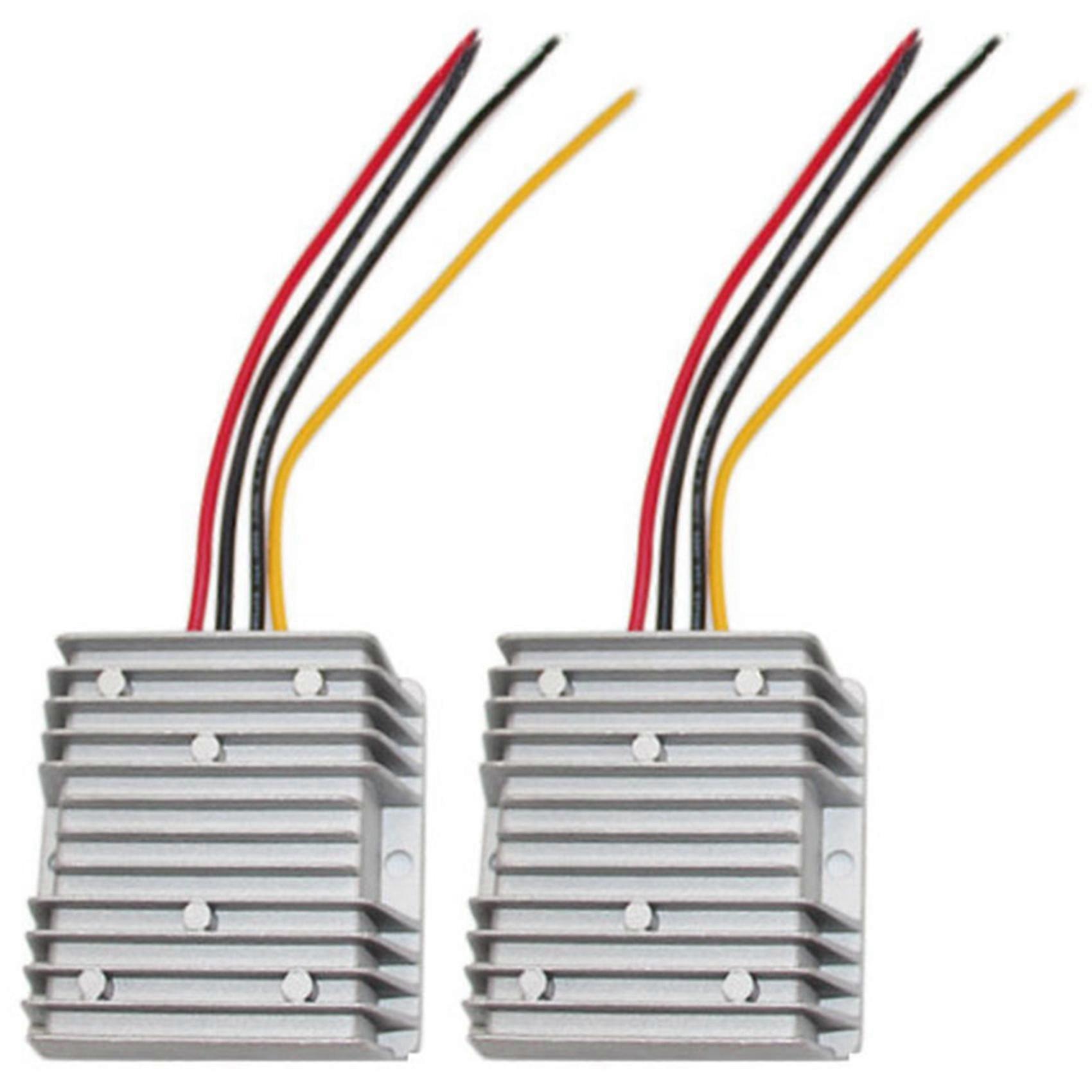 2X 24V to 12V 30A 360W DC DC Converter 24 Volt to 12 Volt Buck Regulator Voltage Transformer