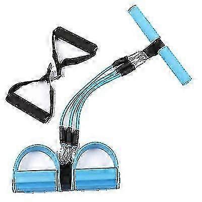 Pedalspännare Trerörspedal Elastiskt rep Multifunktionell träningsutrustning