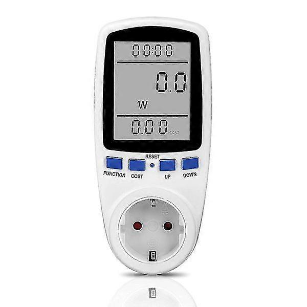 Energy cost meter Power meter Power meter Power meter Socket 230v 16a Eu plug Model 2