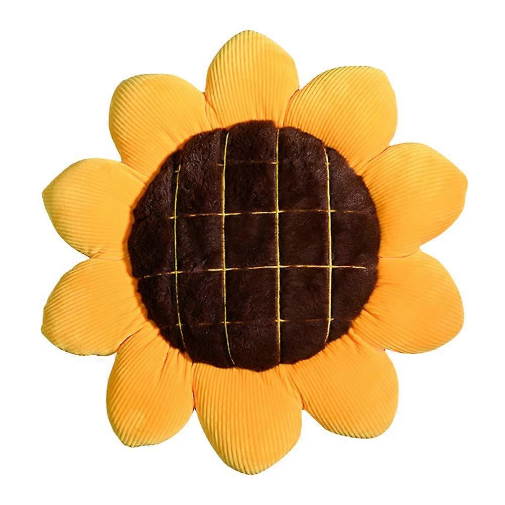 Sunflower Cushion FlowerShape Plush Floor Cushion For Sofa Car Chair Soft Stuffed Plush Toy