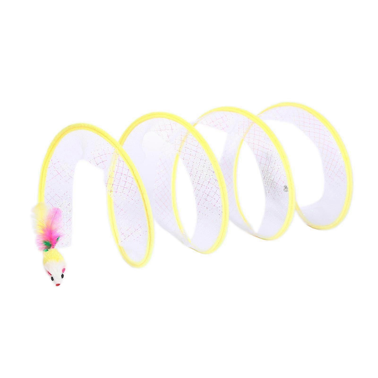 Cat Tunnel Collapsible Pet Interactive Toy Small Animals Portable for Kitten