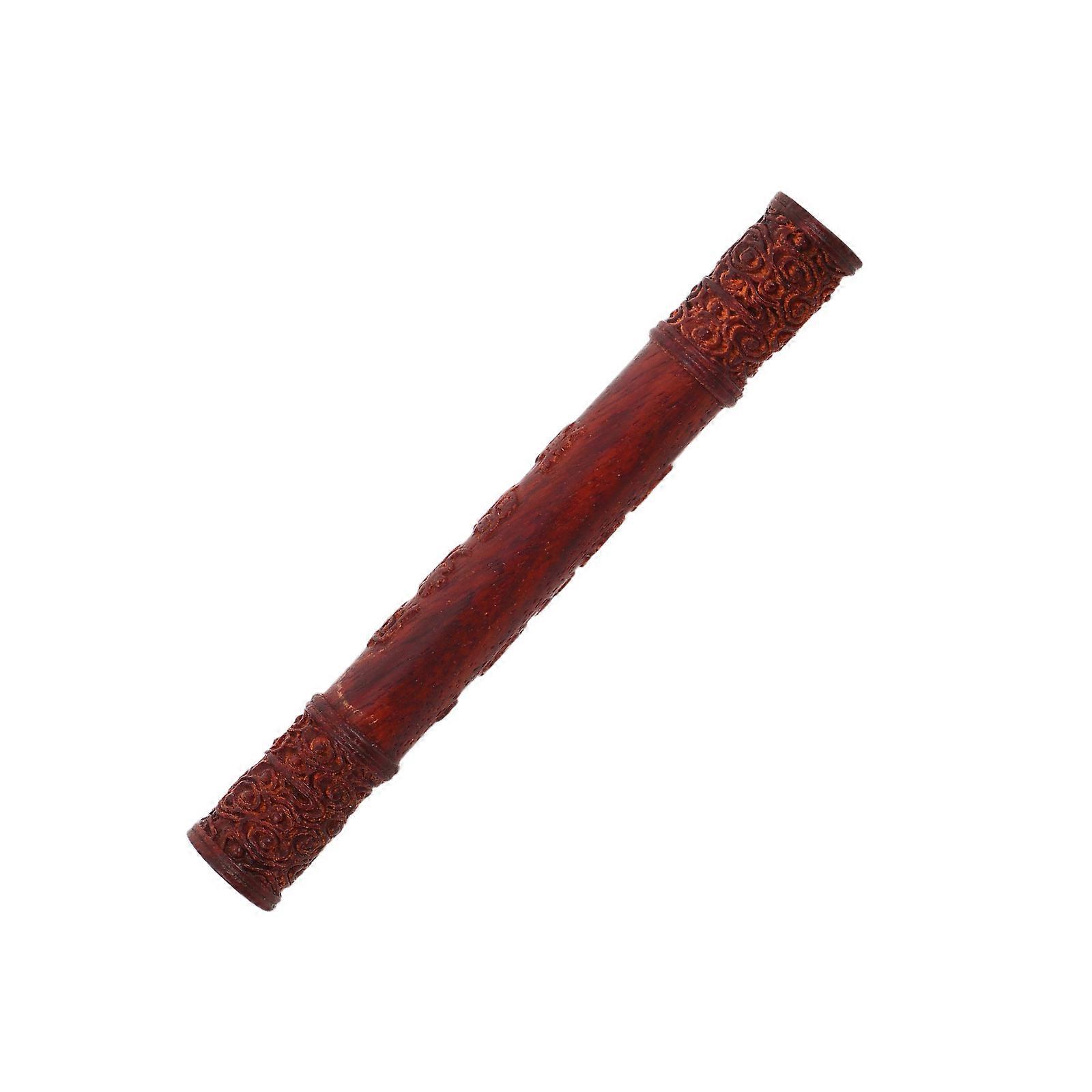 Erhu Mute Silencer Brown Wood for Noise Reduction and Sound Control
