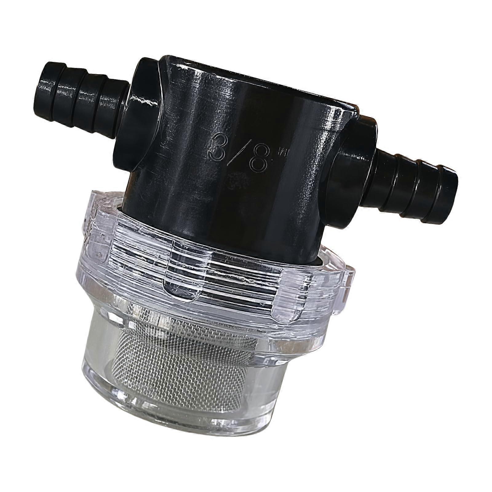 Reusable Inline Water Sediment Filter for Household Pipeline with 10mm Double Pagoda Thread Connection