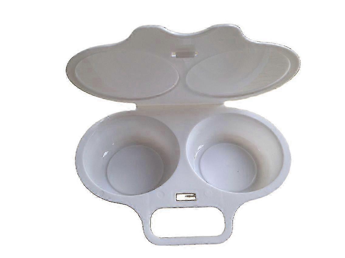 1pc Kitchen Microwave Round Egg Maker 2pcs hwyC