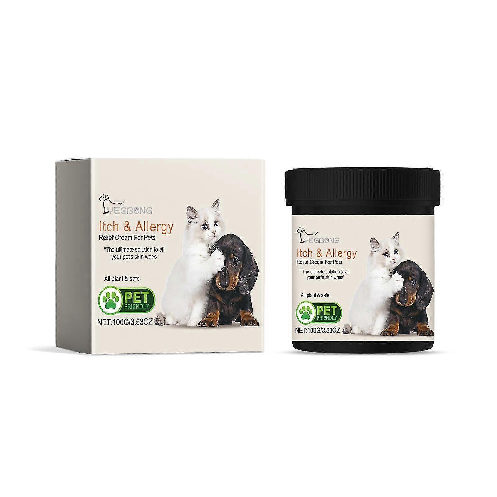 pet care cream contains tea tree oil and comfrey extract