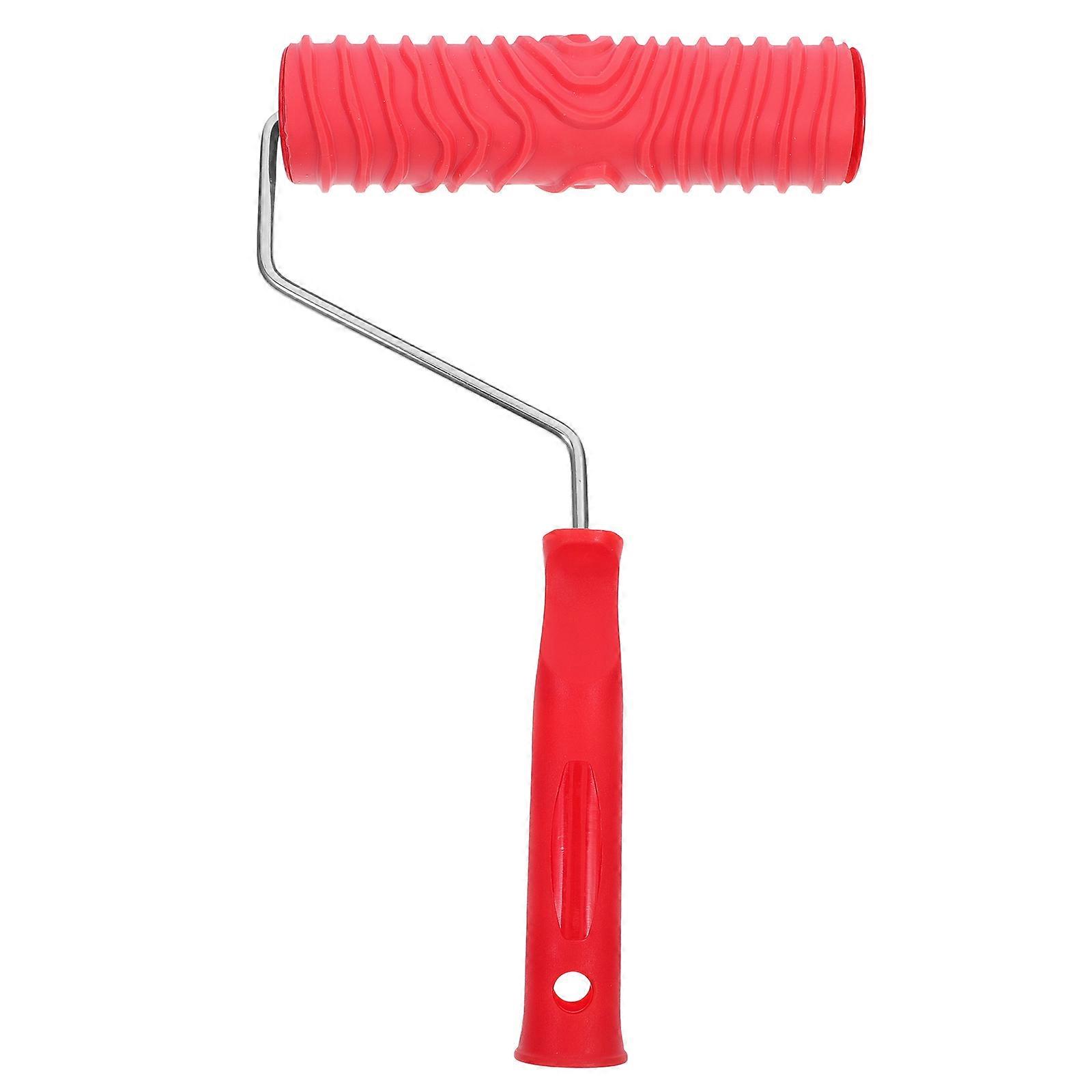 2Pcs Paint Roller for Wall Decoration with Textured Patterns and Embossing Effects