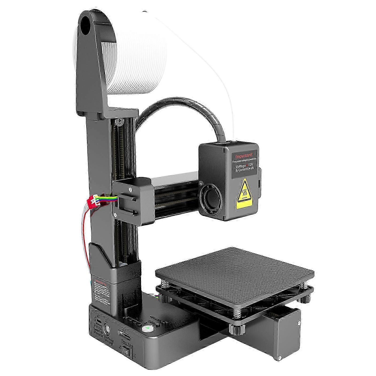 K10 Entry Level 3D Printer With Automatic Slicing Software For Ecommerce Toy,Home Education And DIY Enthusiasts White