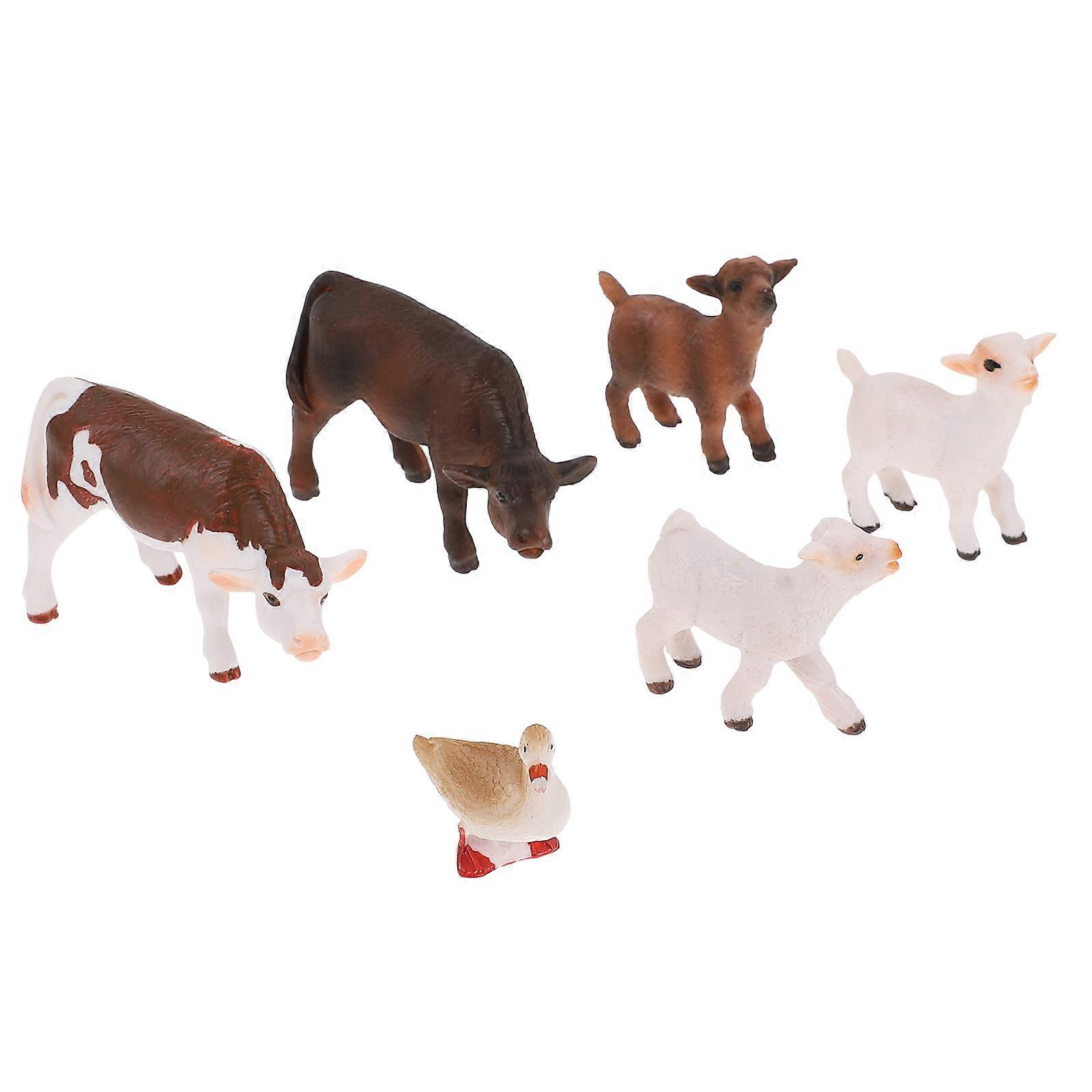 Simulation Animal Plaything Animal Models Room Decoration Pvc Assorted Development 1Set