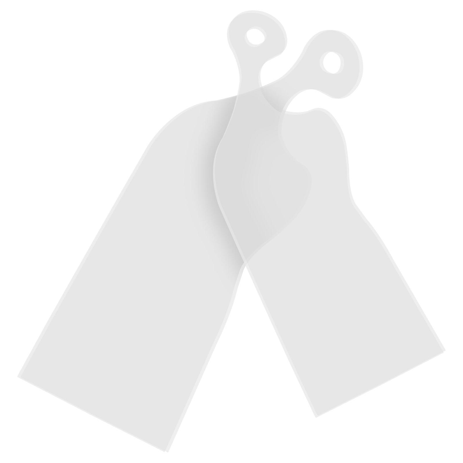 Durable Acrylic Cutting Board Handle Template for Woodworking 1Pair Kitchen Tool