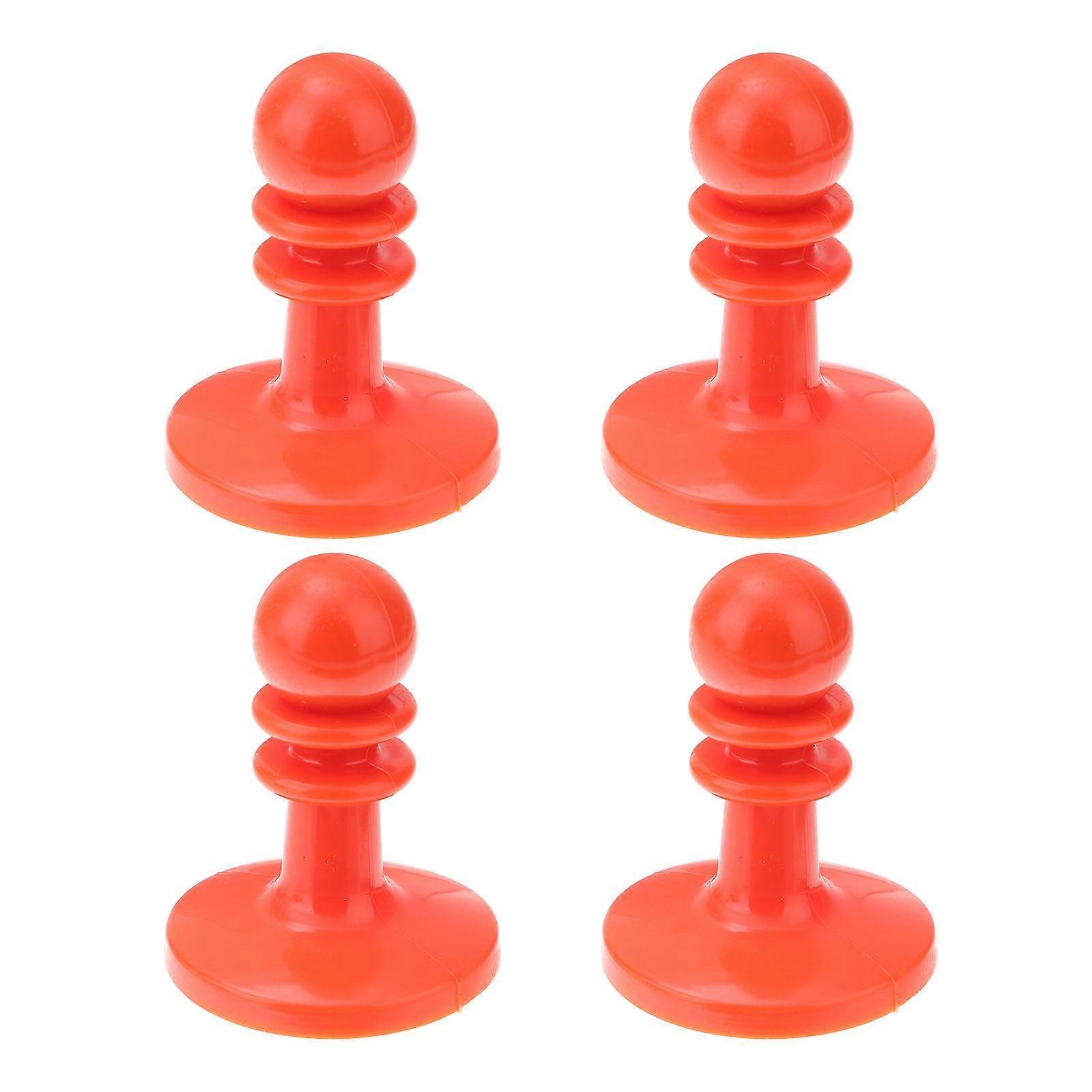 Tent Tarp Grabbers for Protection Use Red Plastic 4pcs