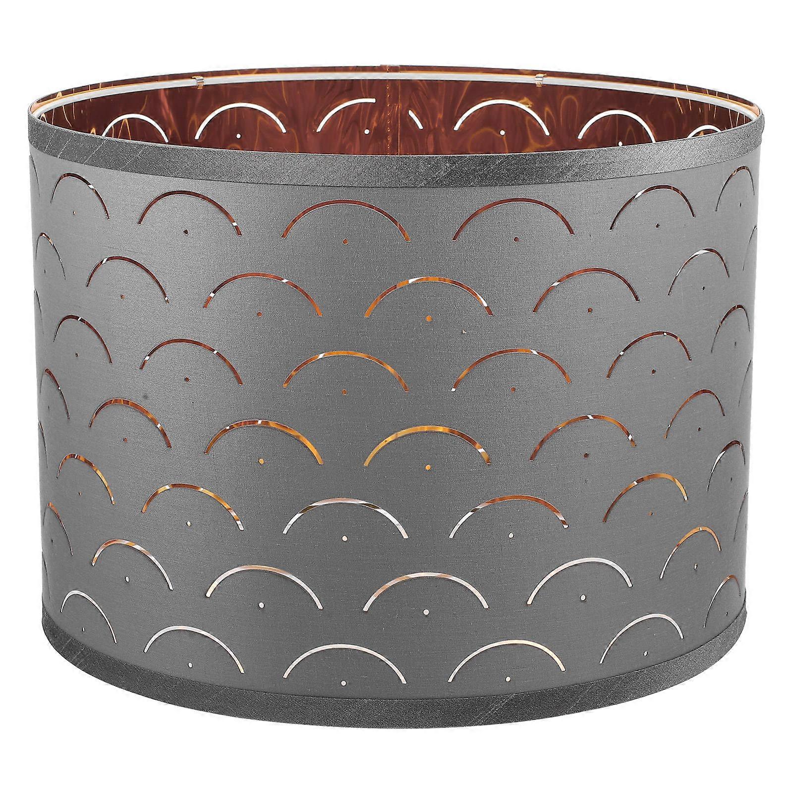 Simple Style Fabric Lamp Shade for Table Lamp Shade Grey