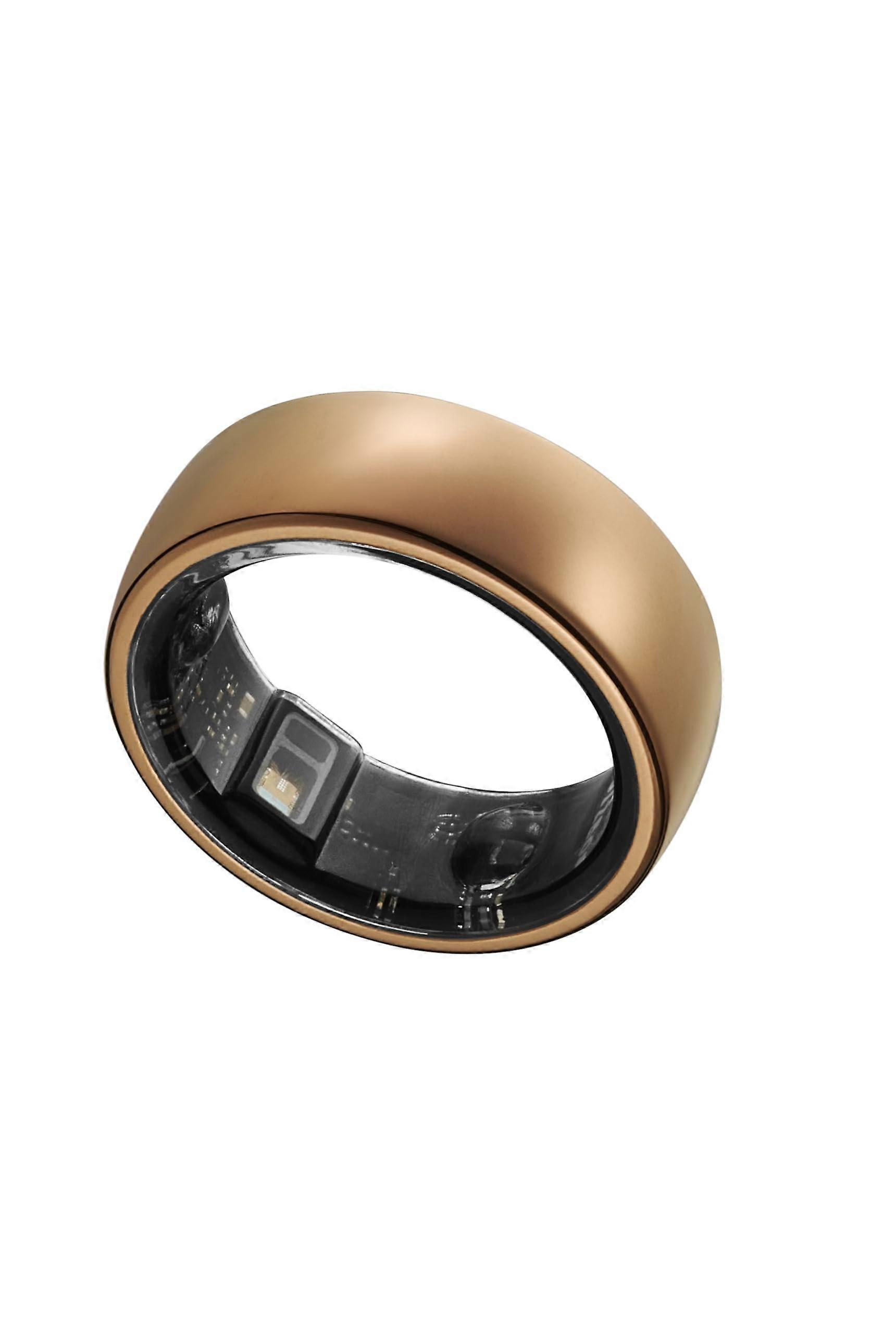 Smart Ring with 24/7 Health Monitoring, Heart Rate, Sleep and Stress Tracking, No Subscription, Rose Gold 6