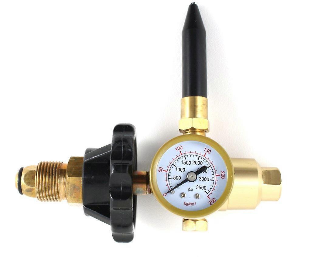 Heavy Duty Helium Balloon Inflator with Gauge for Fast Inflation and Hand Tight Connection