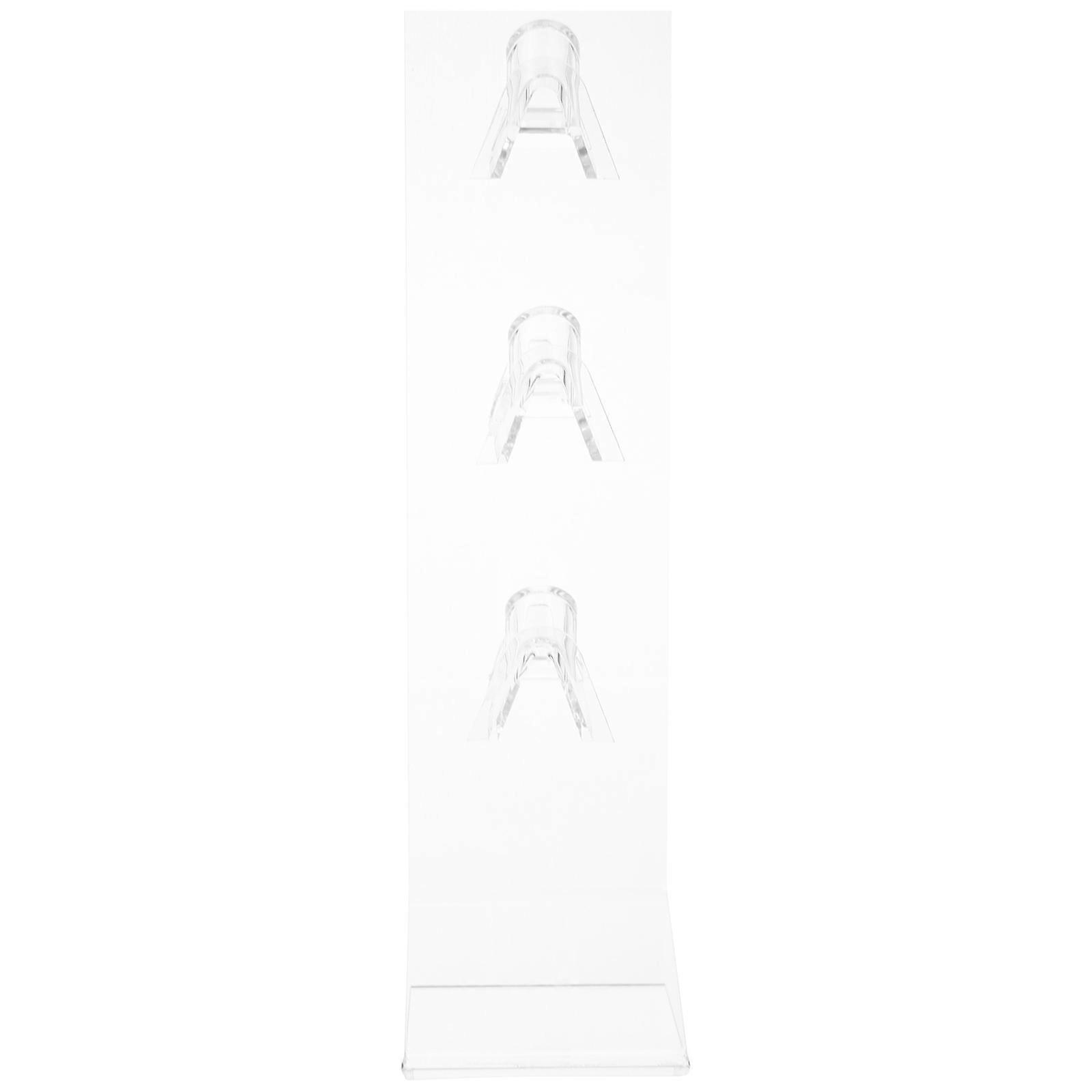 Acrylic Glasses Holder for Storage Use 2Pcs Multi Layer Display Rack