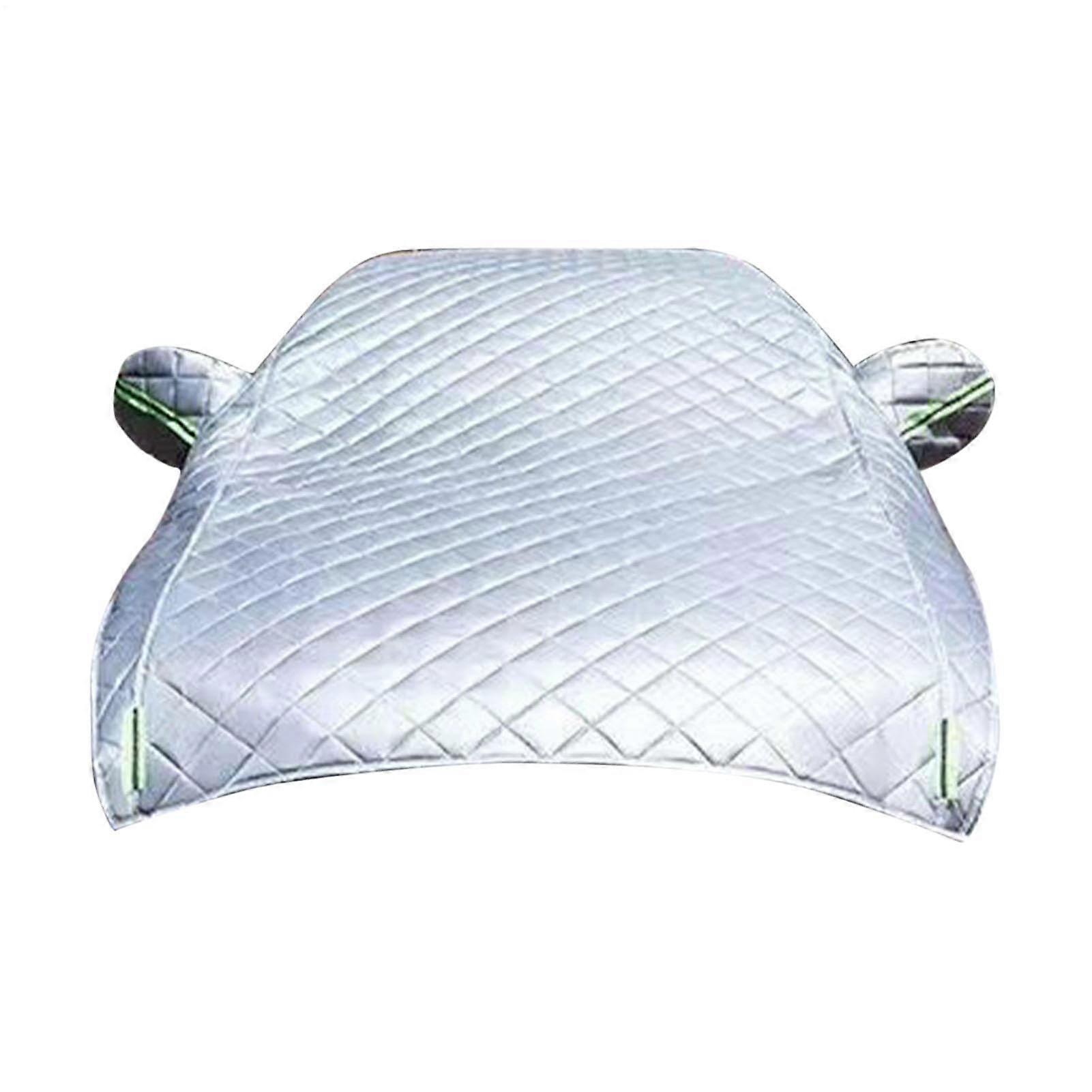 Car Snow Cover Waterproof AllWeather Windshield Protector FourLayer UV Shield Universal Fit