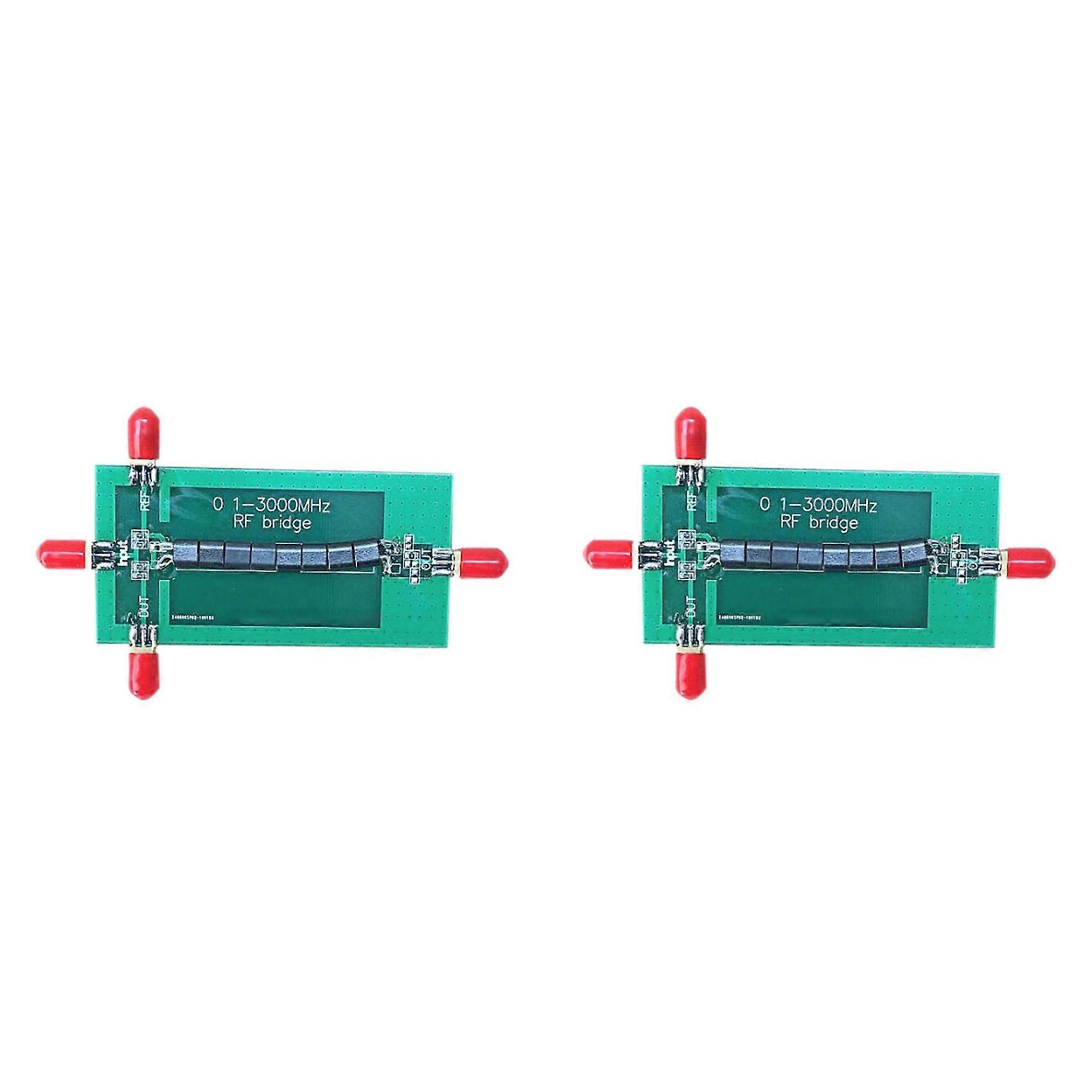 2X VSWR Bridge Engineering 0.1-3000MHz RF SWR Bridge Multi-Function Convenience VSWR Bridge Module