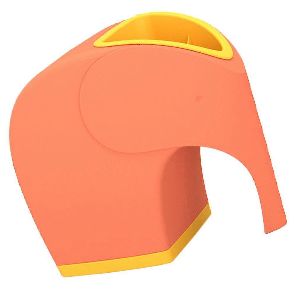 1Pcs Multifunctional Tissue Box for Home Use Orange Plastic Storage