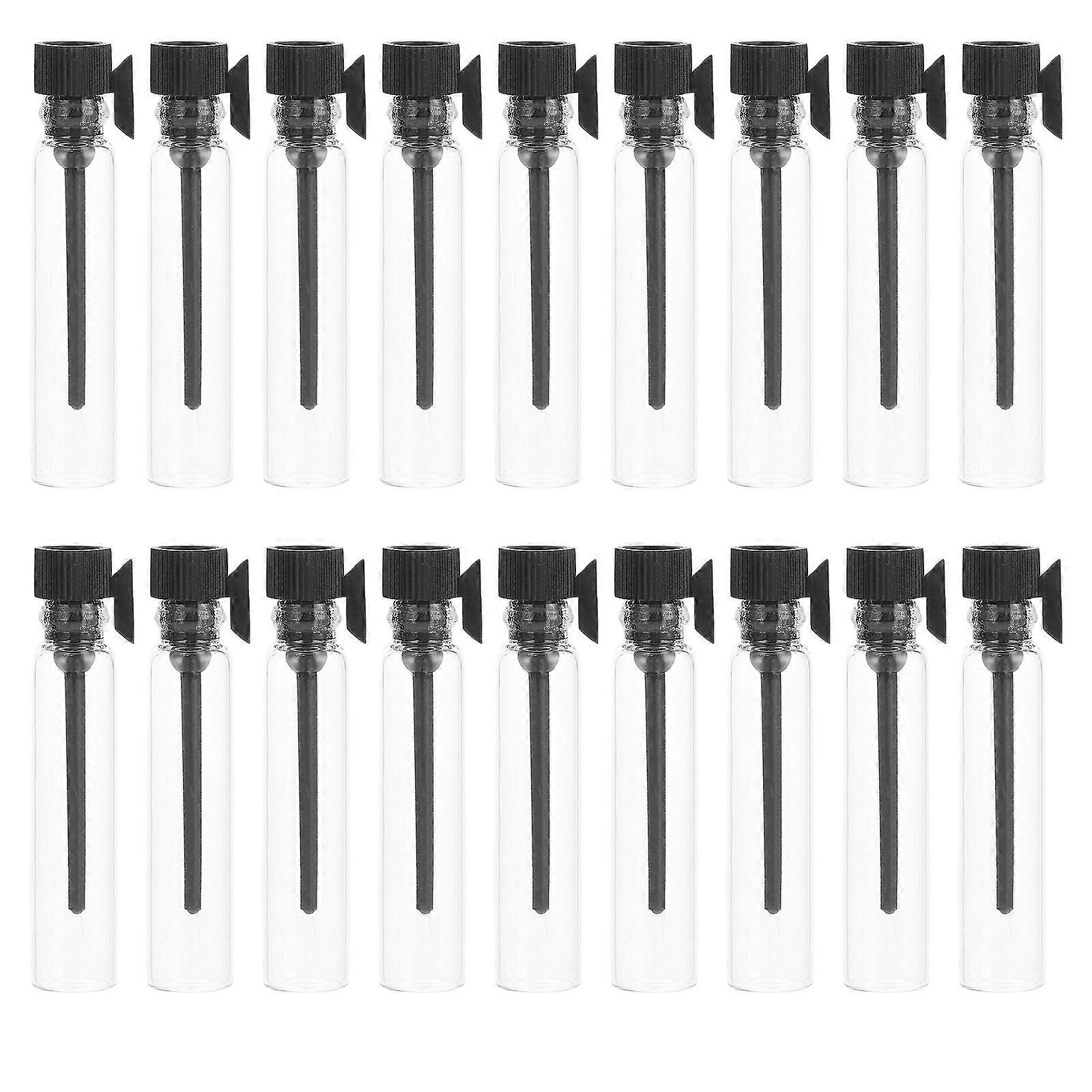 Perfume Refillable Sample Bottles Glass for Storage Use 100Pcs Mini Bottles