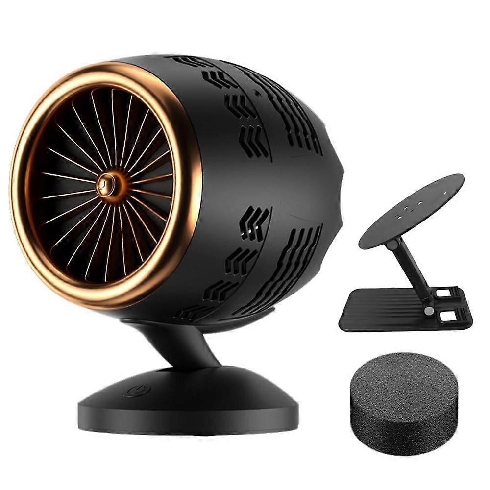 Portable Smoke Air Purifier with 360° Adjustable Bracket, USB Rechargeable, Removable Filter for Kitchen BBQ