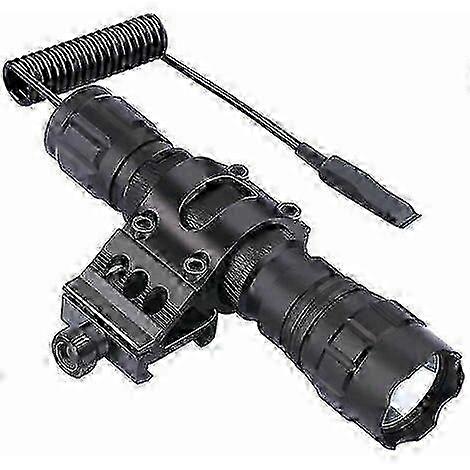 RARE LED Flashlight Bead, Tactical LED Flashlight, 1 Flashlight Mode Light, with 45 Mount Button Switch, Side Shift Ring 25-26