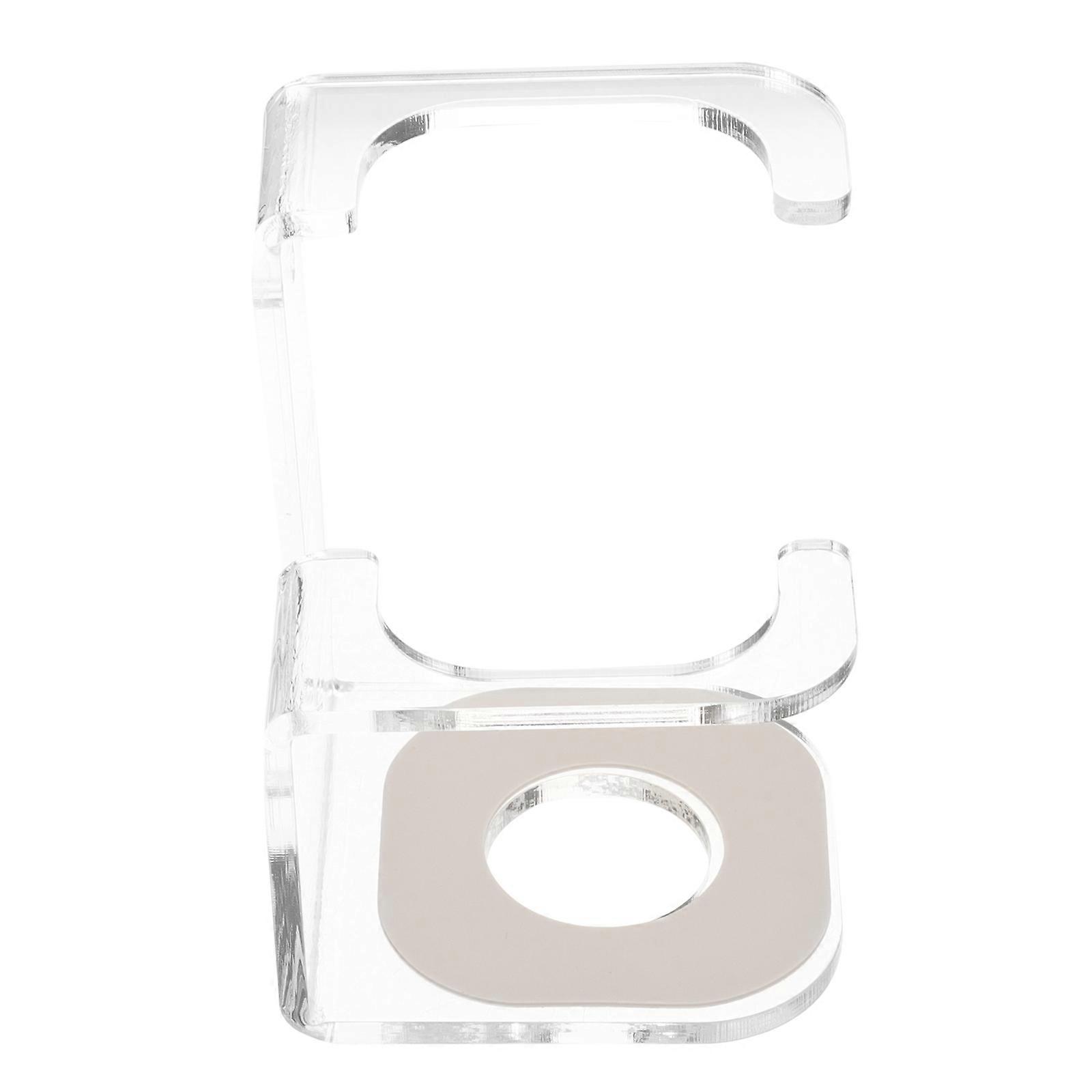 White Acrylic Wall Sword Stand for Storage Display Holder