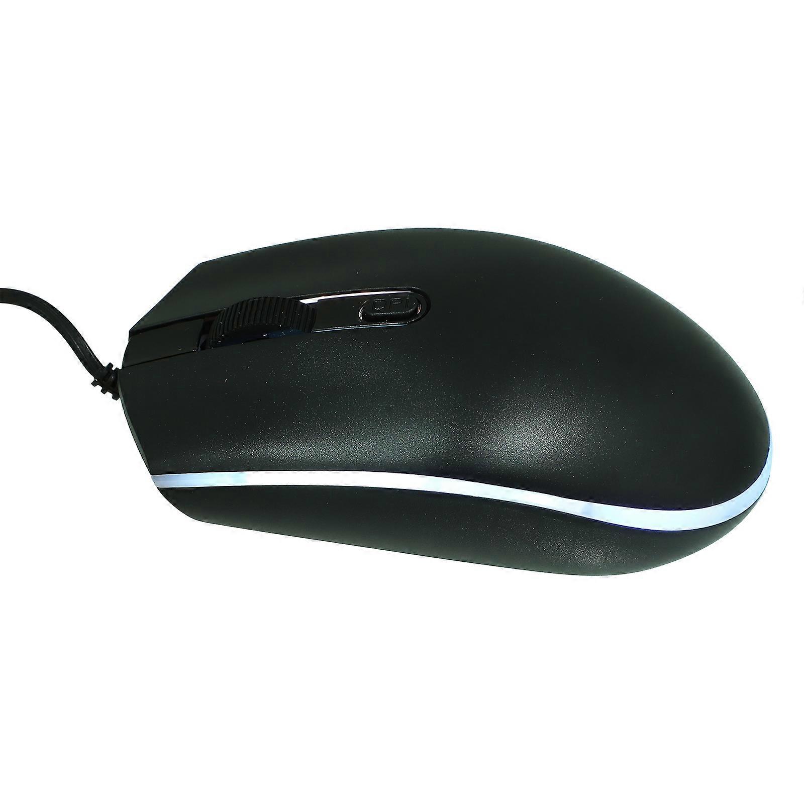 Gaming Mouse Wired Luminous Mouse for Computer 3Pcs Desktop Notebook Set