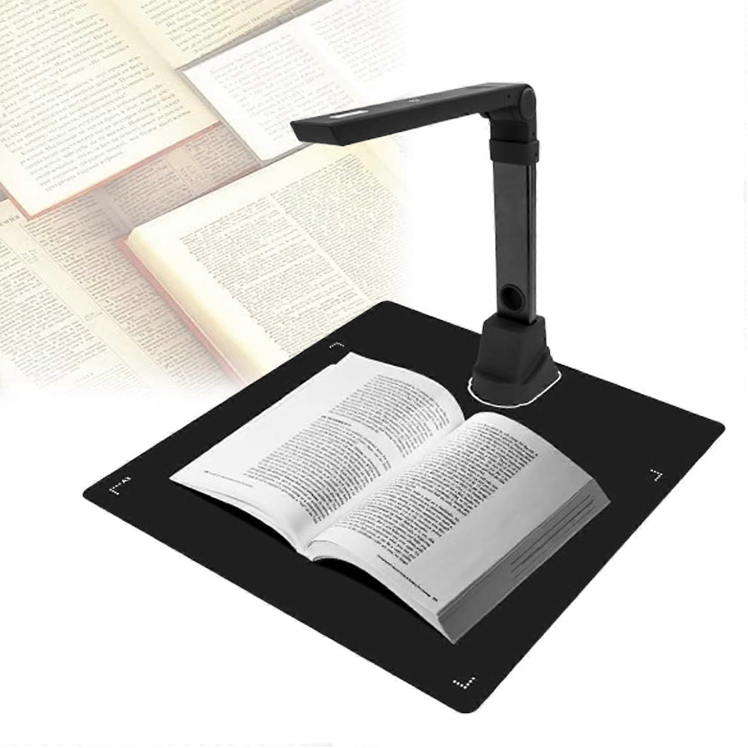 Document Scanner with OCR and RealTime Video Projection, 10MP Sensor, LED Light for Business and Education