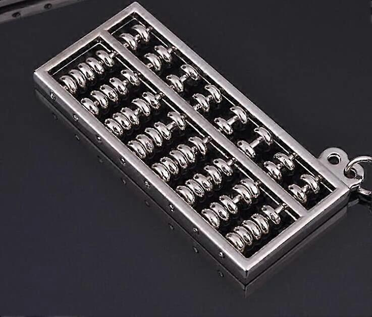 Abacus Keychain Creative Custom Business Gift Vintage Mini Abacus Pendant 10CM Diameter