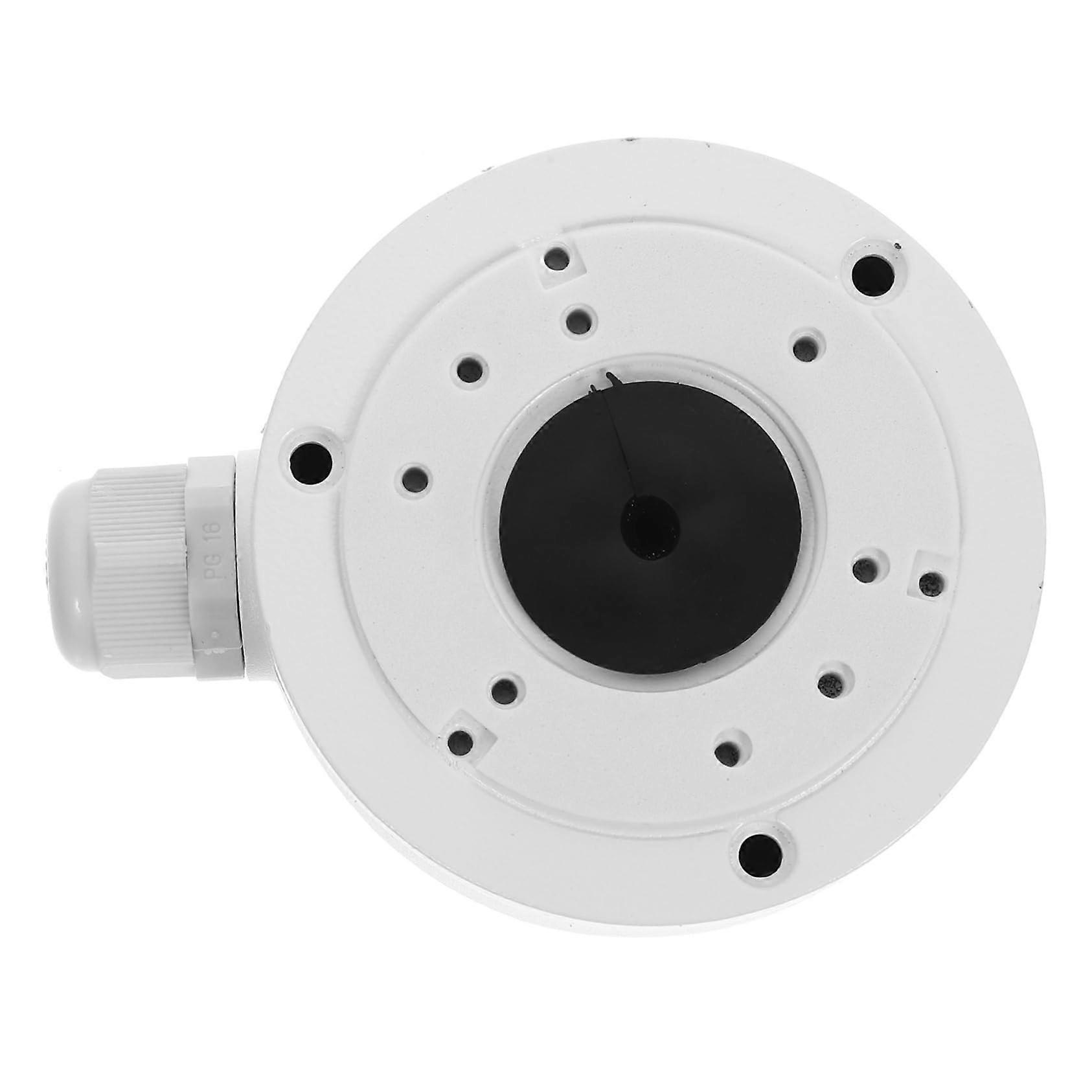 Weatherproof Security Camera Mount Junction Box with Durable Wall Bracket and Concealed Wiring