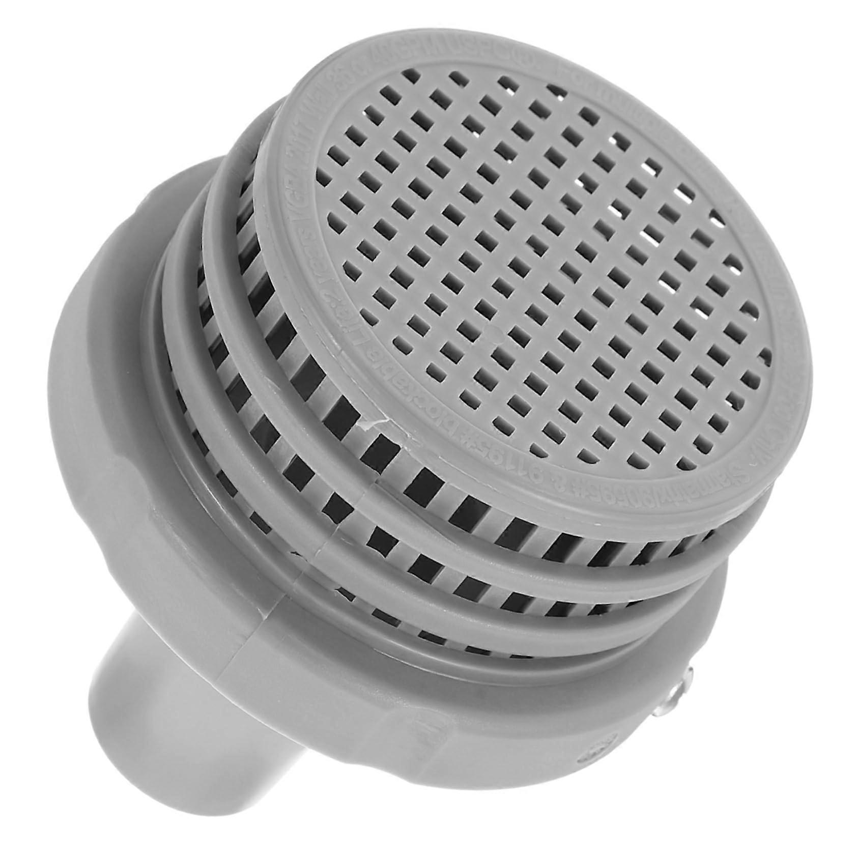 Pool Pump Strainer Screen Cap with Debris Blocking Design for Swimming Pool Filter Maintenance