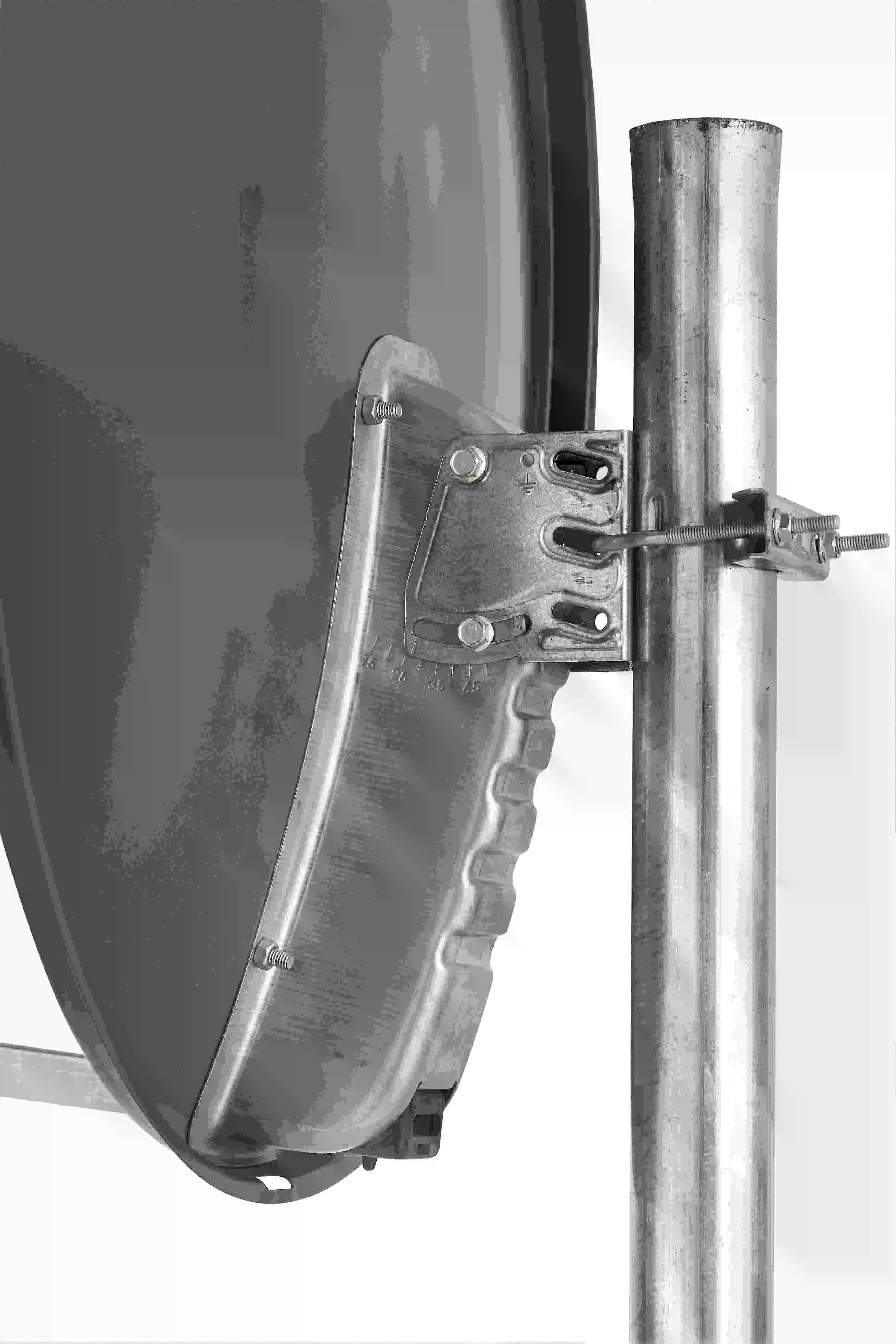 TRIAX Offset Antenne, Stahl, 65 x 58 cm, anthrazit