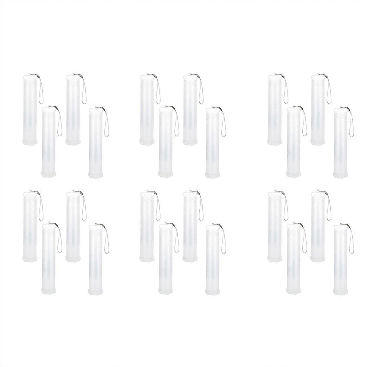 4 Pack Extendable Plastic Paint Brush Case
