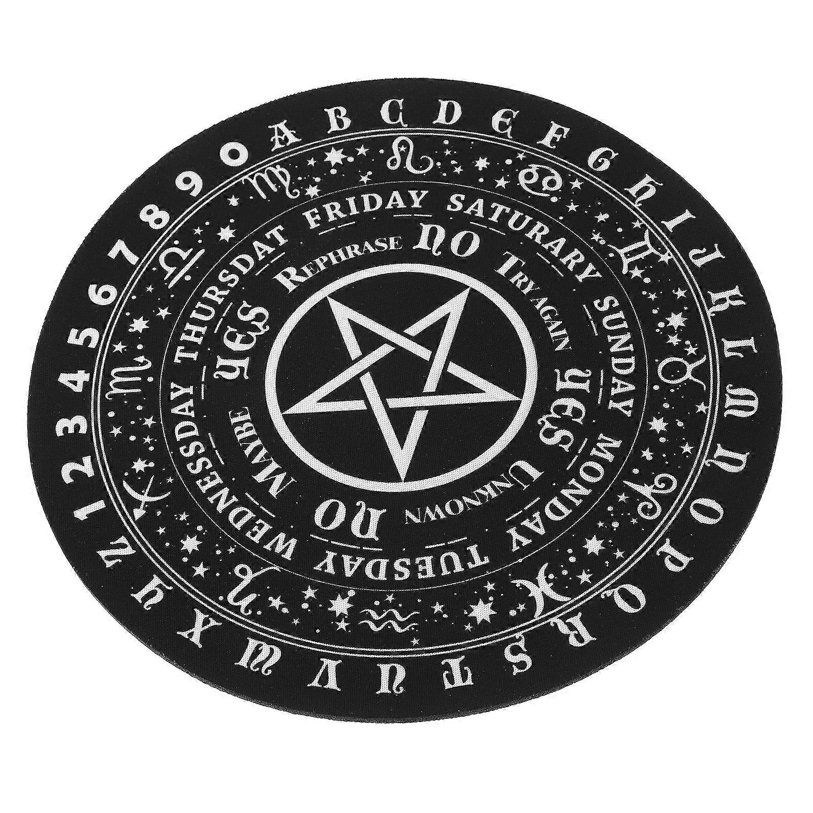 Rubber Divination Supply Board for Pendulum 4Pcs Set