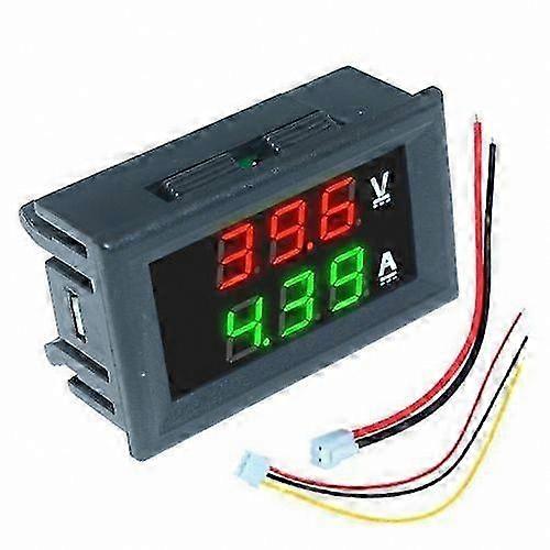LED Display Digital Voltmeter Ammeter 10A Voltage Regulator Tester