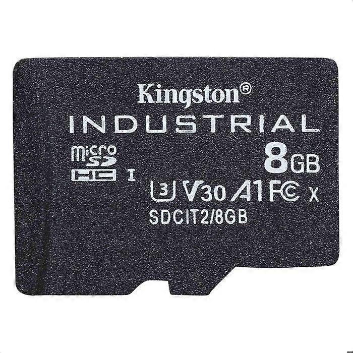 Memory Card - KINGSTON - Micro SDHC 8GB - Class 10 - Write Speed 80MB/s - FAT32