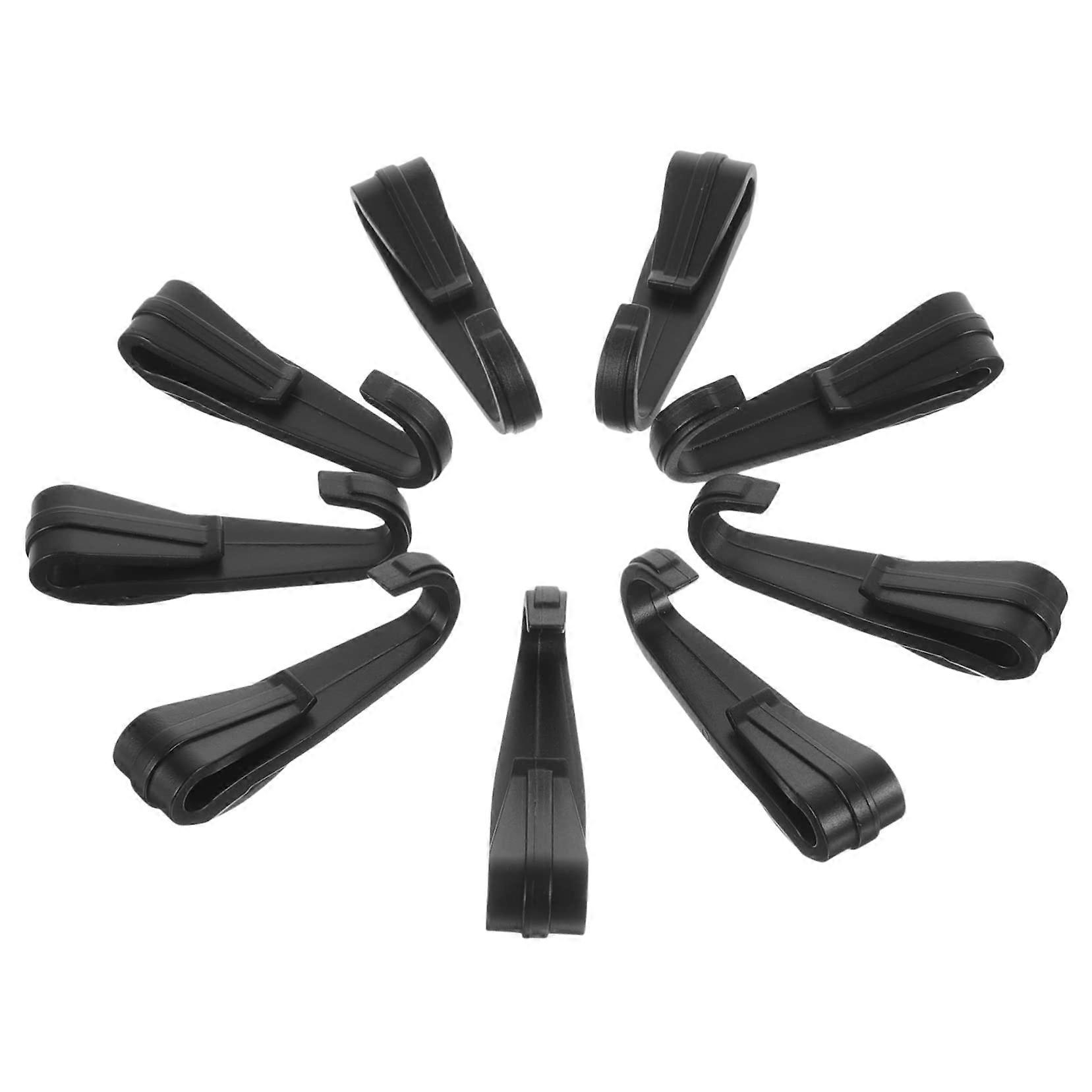 Helmet Headlamp Clip Set, Durable Lightweight Hard Hat Light Hooks for Construction Helmets