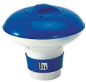 Large Floating Pool Chlorine Dispenser with Adjustable Dissolution Rate and Secure Locking Lid
