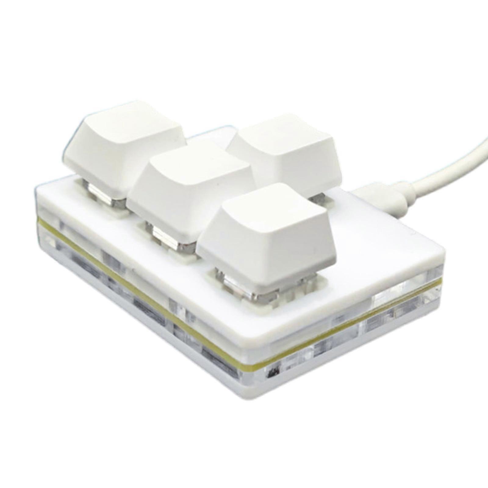 Keyboard 4 Key Direction Arrows Keypad Up Down Left Right Programming USB Mechanical Keypad PC Hot Swappable Keypad